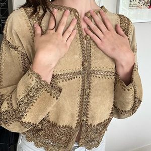 Vintage Genuine Leather Scully Jacket ✨🌼